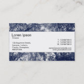 センターバンド – 青い秋 名刺 (裏面)