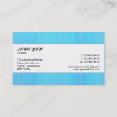 センターバンド – 青テクス絵を描チャ 名刺 (裏面)