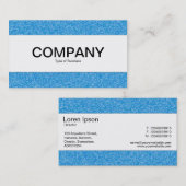 センターバンド – 青プラズマTex 名刺 (正面/裏面)