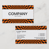 センターバンド – Op Art 05 名刺 (正面/裏面)