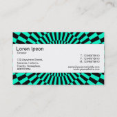 センターバンド – Op Art 08 名刺 (裏面)