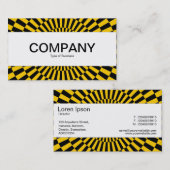 センターバンド – Op Art 09 名刺 (正面/裏面)