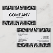 センターバンド – Op Art III 名刺 (正面/裏面)