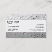 センターバンド – Rain on My Window 02 名刺 (裏面)