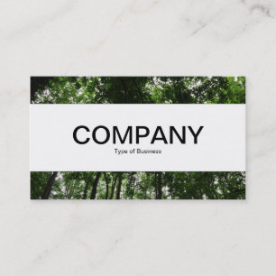 センターバンド – Woodland Canopy 01 名刺