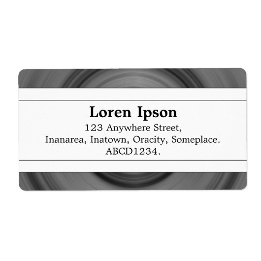 センターバンドII – ホイール ラベル (正面)