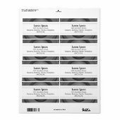 センターバンドII – ホイール ラベル (フルシート)