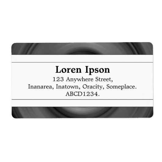 センターバンドII – ホイールII ラベル (正面)