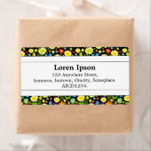 センターバンドII -春の花 ラベル (インサイチュ)