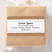 センターバンドII – 段ボールボックス ラベル (インサイチュ)