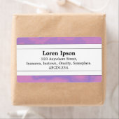 センターバンドII -薄紫大理石 ラベル (インサイチュ)