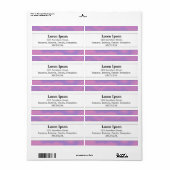 センターバンドII -薄紫大理石 ラベル (フルシート)