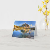 センターピークオーバーローゴールデンベアーレイク – Sierra カード (黄色い花)