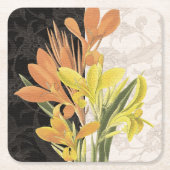 センターピースI スクエアペーパーコースター (正面)