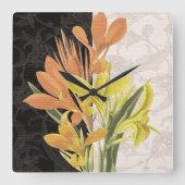 センターピースI スクエア壁時計 (正面)