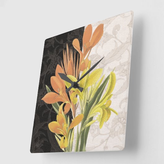 センターピースI スクエア壁時計 (傾斜)