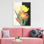 センターピースII キャンバスプリント (インサイチュ (リビング))