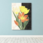 センターピースII キャンバスプリント (インサイチュ (ウッドフロア))