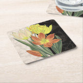 センターピースII スクエアペーパーコースター (アングル)