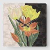 センターピースII スクエア壁時計 (正面)