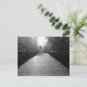 センターブリッジシークエル – 白黒 ポストカード (スタンド正面)