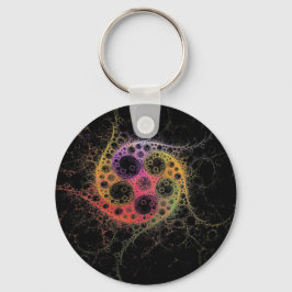 センターラウンドキーリングで結合 キーホルダー