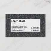 センターラベル素晴らし – ウール01 名刺 (裏面)