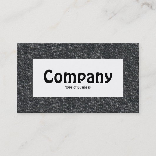 センターラベル素晴らし – ウール01 名刺 (正面)