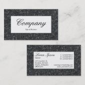 センターラベル素晴らし – ウール02 名刺 (正面/裏面)