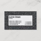 センターラベル素晴らし – ウール02 名刺 (裏面)