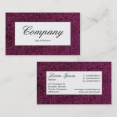 センターラベル – ウールカーペット02 名刺 (正面/裏面)