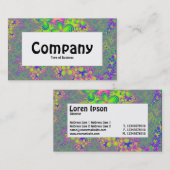 センターラベル – クローバー01 名刺 (正面/裏面)