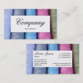 センターラベル – コットンリール 名刺 (正面/裏面)