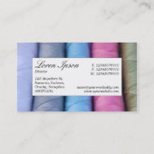 センターラベル – コットンリール 名刺 (裏面)