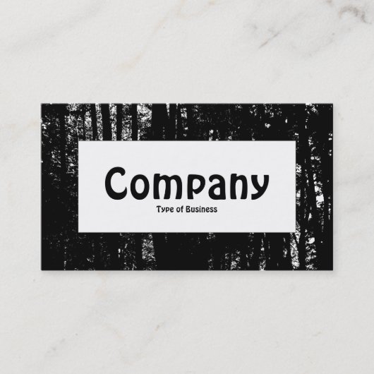 センターラベル – ダークウッズHC 名刺 (正面)