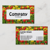 センターラベル – チューリップ海III 名刺 (正面/裏面)