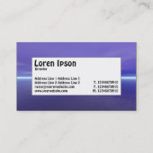 センターラベル – パープルドーン 名刺 (裏面)