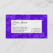 センターラベル – フラワーテックス – バイオレットブルー(6600FF) 名刺 (裏面)