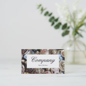 センターラベル – フリーマーケッきらきら光るト 名刺 (スタンド正面)