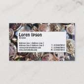 センターラベル – フリーマーケッきらきら光るト 名刺 (裏面)