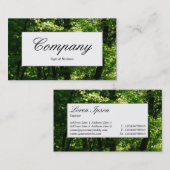 センターラベル – 森の中 名刺 (正面/裏面)