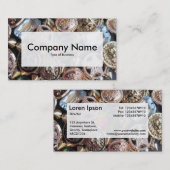 センターラベルv3 – フリーマーケットきらきら光る 名刺 (正面/裏面)