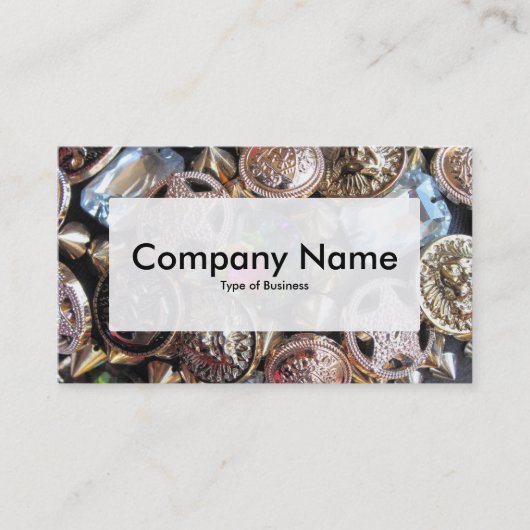 センターラベルv3 – フリーマーケットきらきら光る 名刺 (正面)