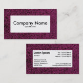 センターラベルv4 – ウールカーペット02 名刺 (正面/裏面)