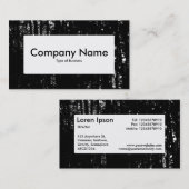 センターラベルv4 – ダークウッズHC 名刺 (正面/裏面)