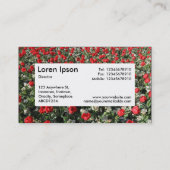 センターラベルv4 – 赤いチューリップとプリムローズ 名刺 (裏面)