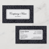 センターラベルv5 – ウールカーペット 名刺 (正面/裏面)