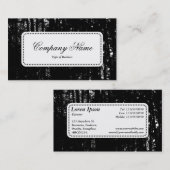 センターラベルv5 – ダークウッズHC 名刺 (正面/裏面)