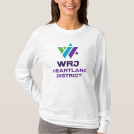 センターロゴ付きWRJハートランド長袖Tシャツ Tシャツ