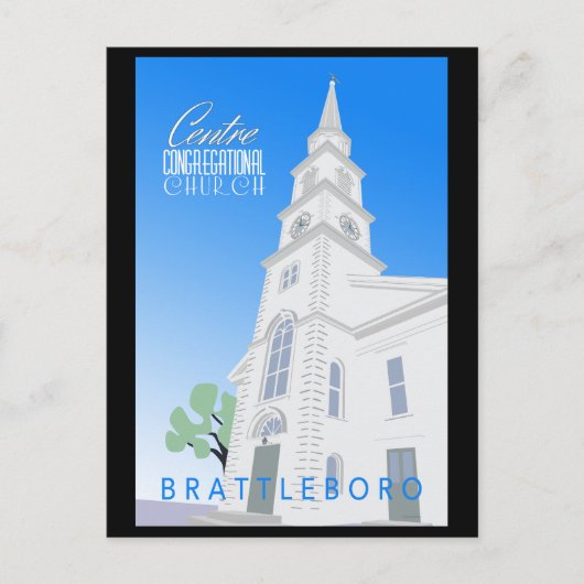 センター会合教会はがき ポストカード (正面)